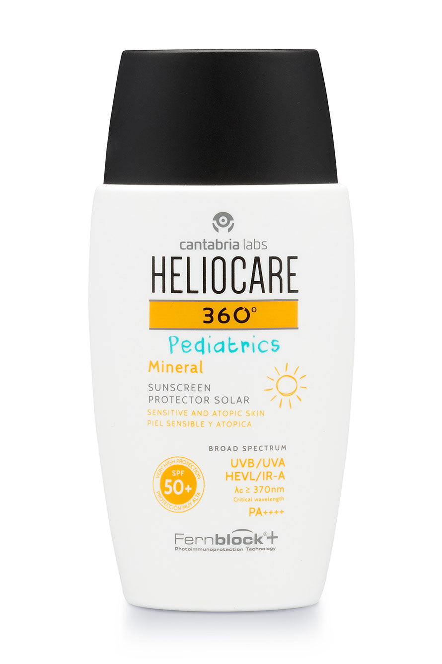 HELIOCARE 360 APSAUGA NUO SAULĖS SU MINERALINIAIS FILTRAIS VAIKAMS IR KŪDIKIAMS SPF50+, 50 ML